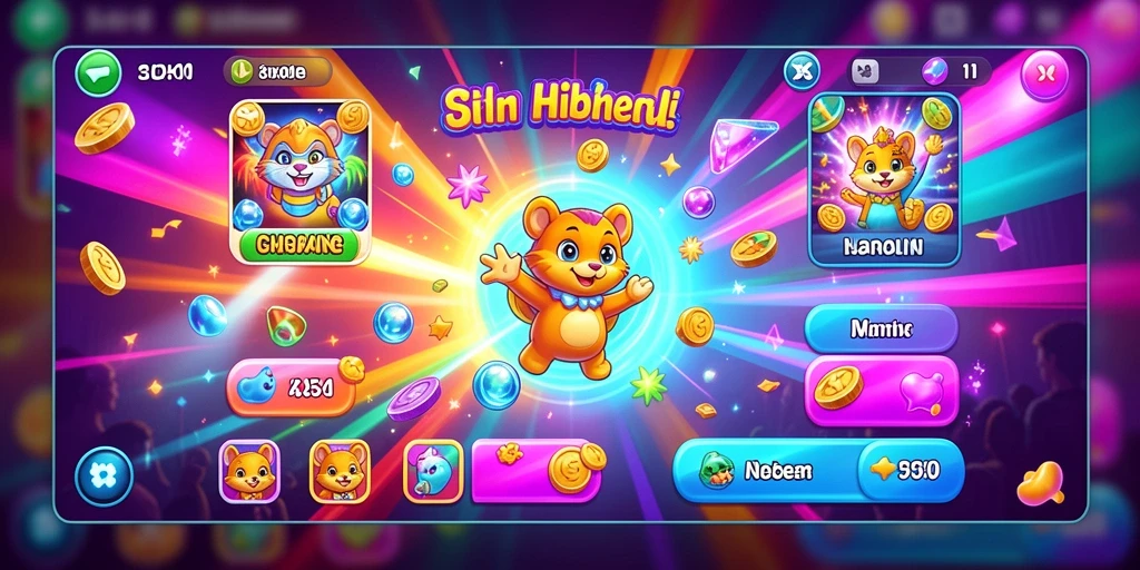 spin101 - Tangkapan layar menampilkan mode multiplayer yang mengasyikkan.